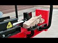 log splitter working