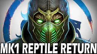 Mortal Kombat 1 Reptile Teased and Kenshi Blinded by Mileena!