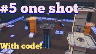 Top 5 best one shot snipe maps in creative Fortnite with code! |one shot map code.