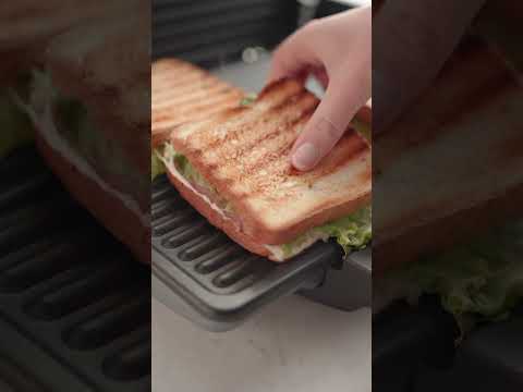 Izzy Greek Grill Τοστιέρα Γκριλιέρα με Αποσπώμενες Πλάκες 2100W Γκρι