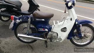 スーパーカブ　メガホン　レトロスタイル