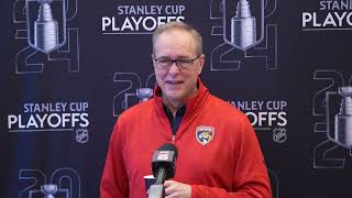 Paul Maurice: Florida Panthers Leave Boston, Lead Bruins 3-1 with Game 5 on Tuesday
