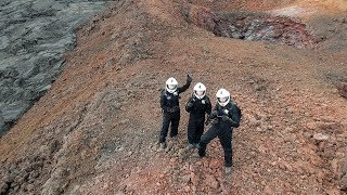 Moon/Mars crew exits HI-SEAS habitat