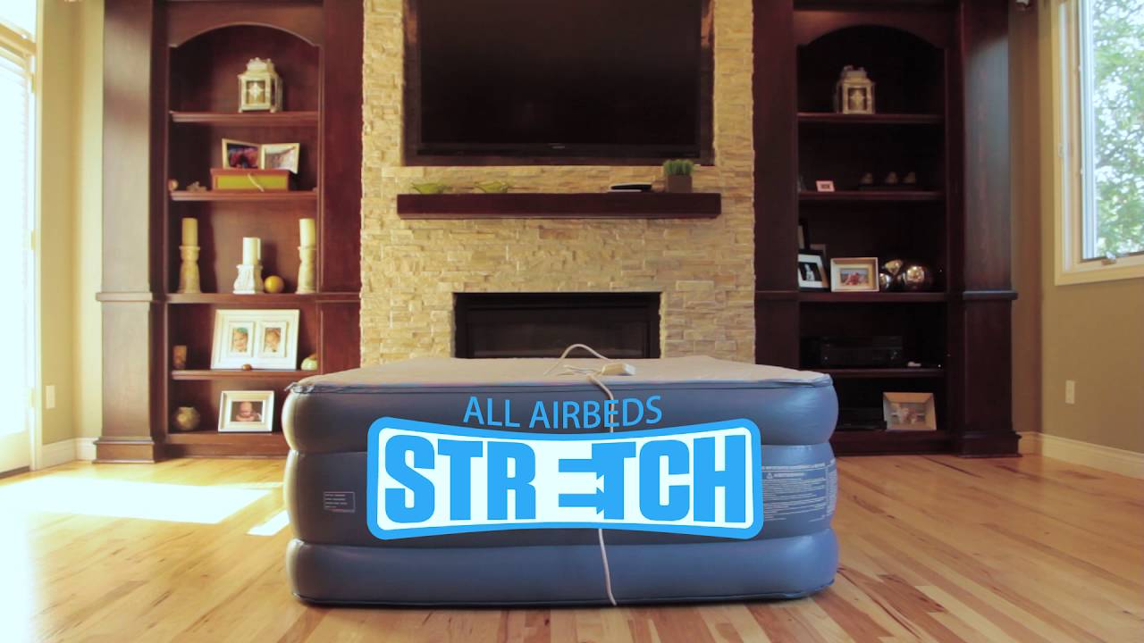 AeroBed® Stretch Technology Tips to Maintain Airbed Firmness YouTube
