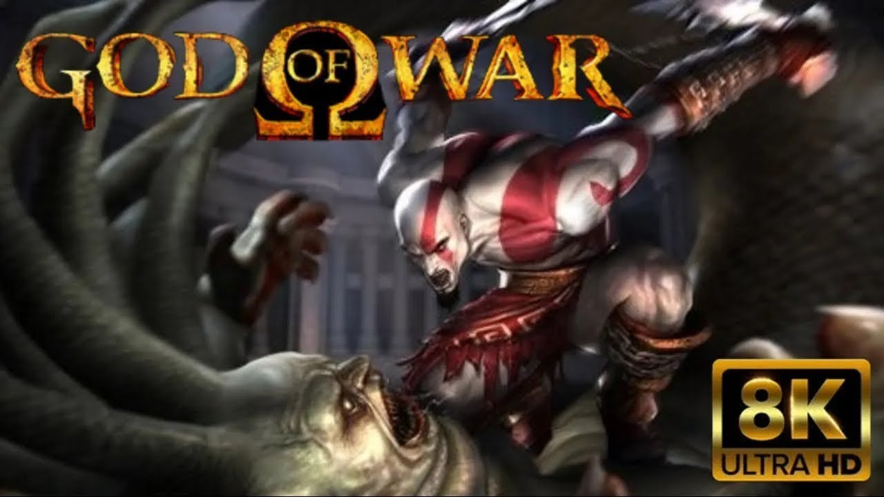 God of War (2005) – Intro Épica Cinematic Remastered 8K 60fps | Sem Comentários.