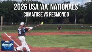 Comatose vs Resmondo - 2026 USA 'AA' Nationals