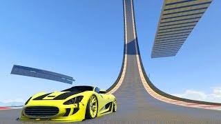 ACROBACIAS SUPER IMPOSIBLES!! - CARRERA GTA V ONLINE - GTA 5 ONLINE