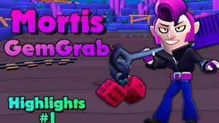 Mortis Gemgrab Highlights #1 - Brawlstars