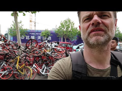 Tianjin, China: Promenade, City Vibes & Drone over Tianjin Eye