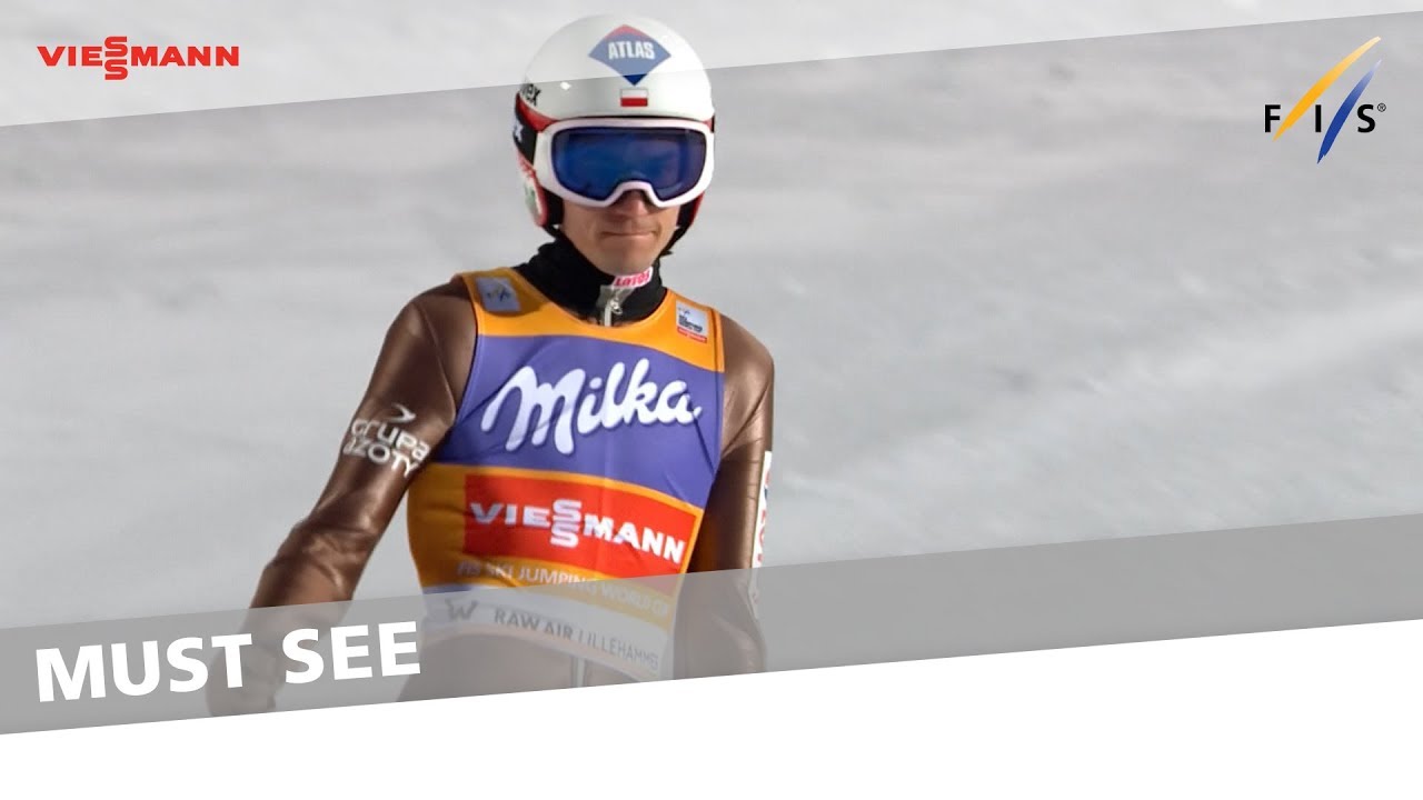 1st place for Kamil Stoch in Large Hill - Lillehammer - Ski Jumping - 2017/18