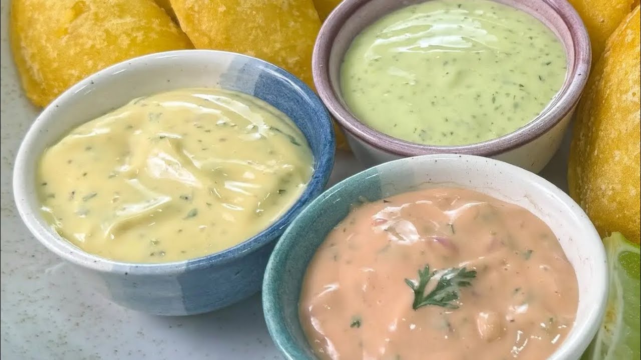 3 соуса для эмпанадас и жареных блюд!