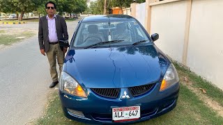 Dr Used Mitsubishi Lancer 2005/2006 GLX Japan PowerPack Demand 1320,000 Contact 03022633796 Karachi.