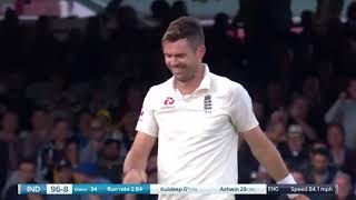 James Anderson at his best as he took 5-20 Against India | In 2018 |