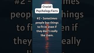 3 Crucial Psychology Facts #shorts #subscribe #psychologyfacts