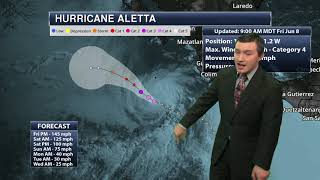 Major Hurricane Aletta In The Eastern Pacific | Praedictix