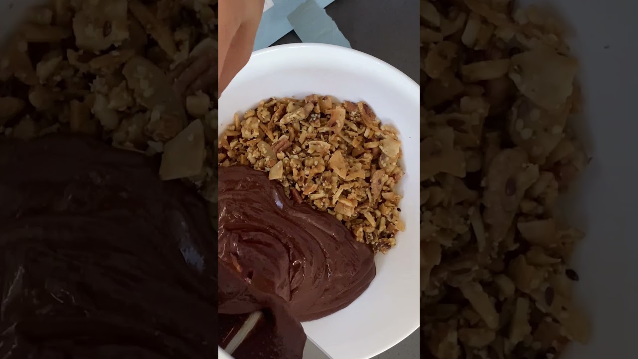 Choc Almond Butter Crunch Bars