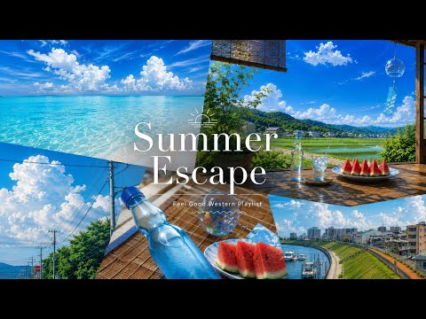 🍉夏に聴きたい洋楽プレイリスト☀️4時間｜海・ドライブ・作業用 Chill BGM ︱Background Music ︱かけ流し︱60分耐久｜著作権フリー