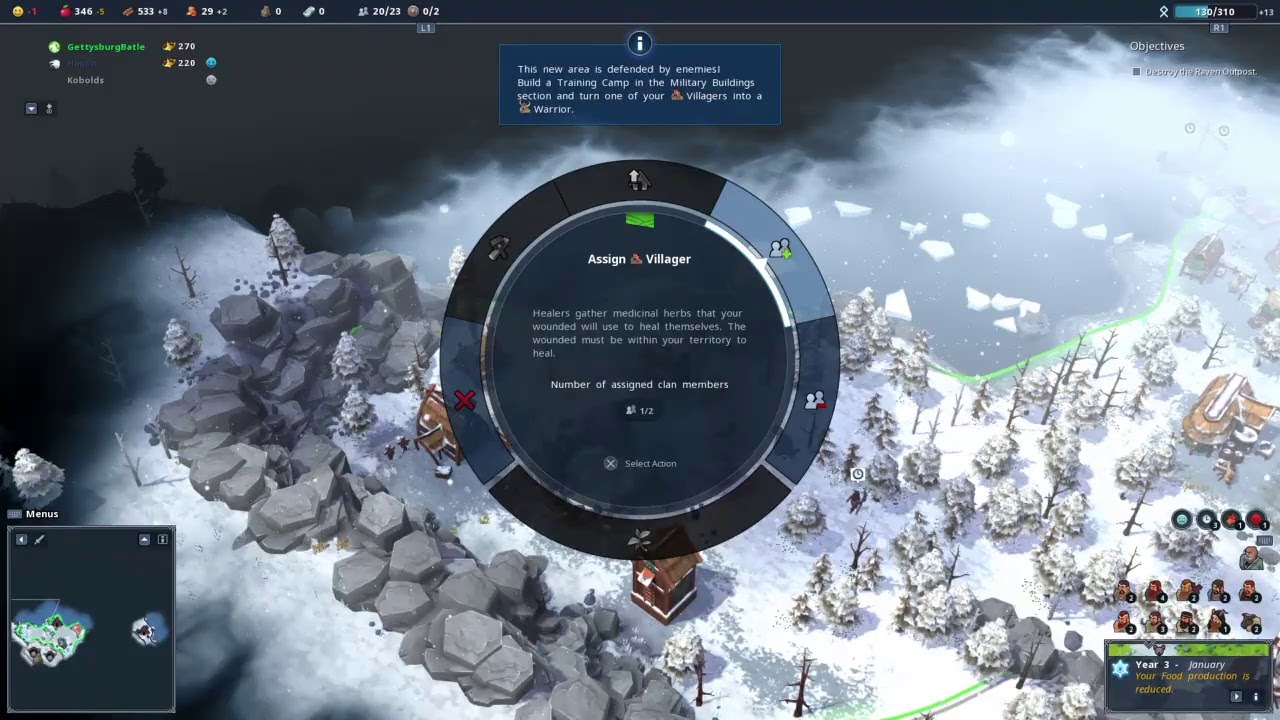 Ps4, Season 1, restarted some missions sorry-Northgard story, hard difficulty no commentary part 1