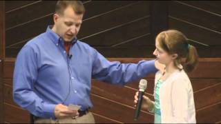 Lacey's Baptism, April, 8, 2012