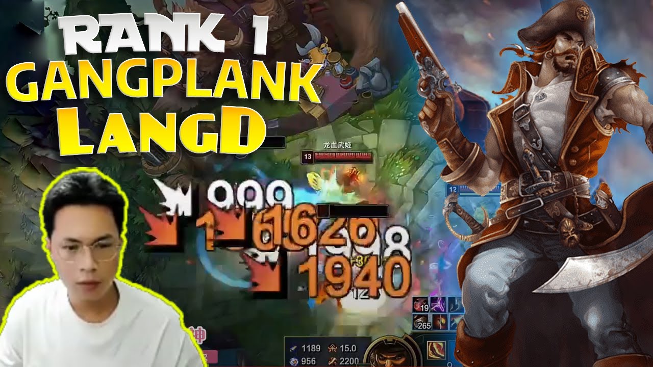 🔴 LangD Gangplank vs Fiora - LangD Rank 1 Gangplank Guide