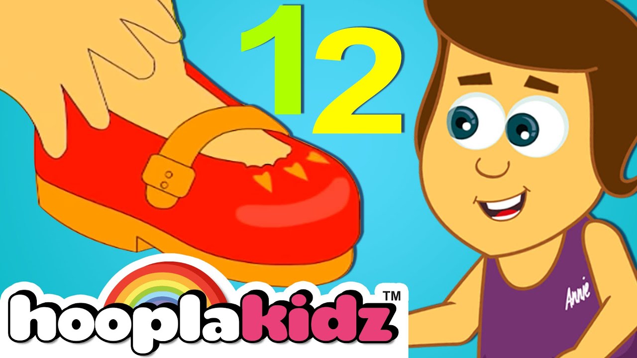 ⁣One Two Buckle My Shoe Ep 89 | Hooplakidz Classics | Popular Kids Songs