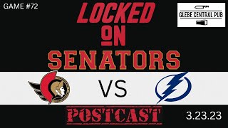 POSTCAST- OTTAWA SENATORS OFFENCE STRIKES TAMPA BAY LIGHTNING IN BLOWOUT WIN
