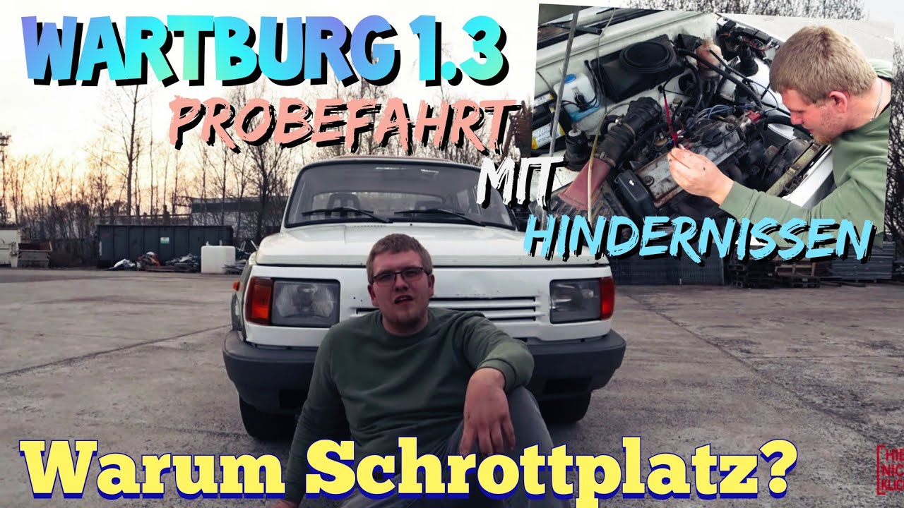 Bis er AUSEINANDER fällt!! Wartburg 1,3 