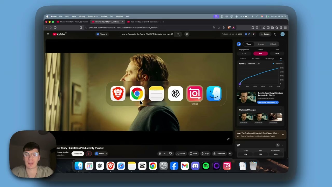 Mac Shortcut to Switch Between Windows (easy)