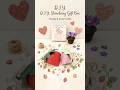 Strawberry gift box 🎁 #tutorial #diy #cute #gift