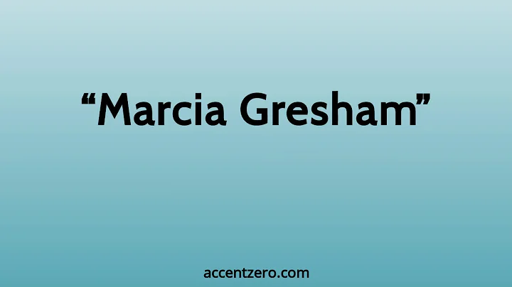 Marcia Gresham Photo 1