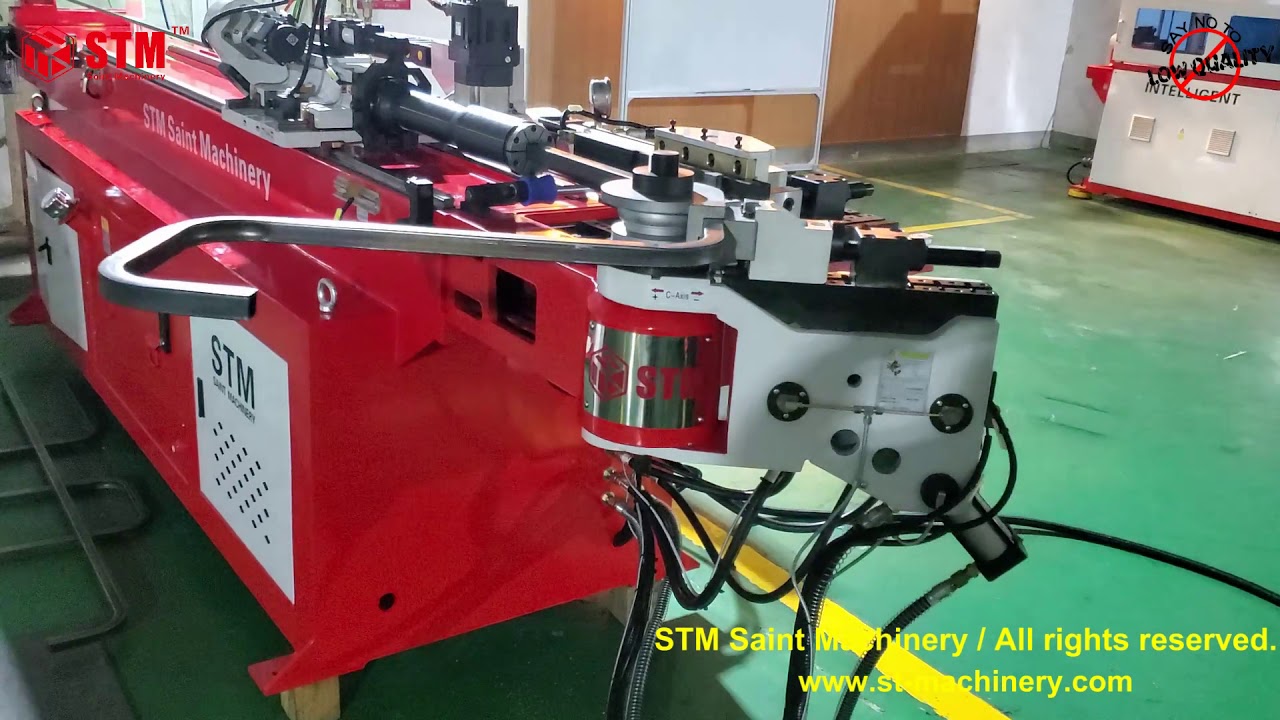 square pipe bending CNC tube bender doblado de tubo cuadrado гибка ...