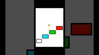 Bouncy Ball 2D Animation 🧶 #shorts