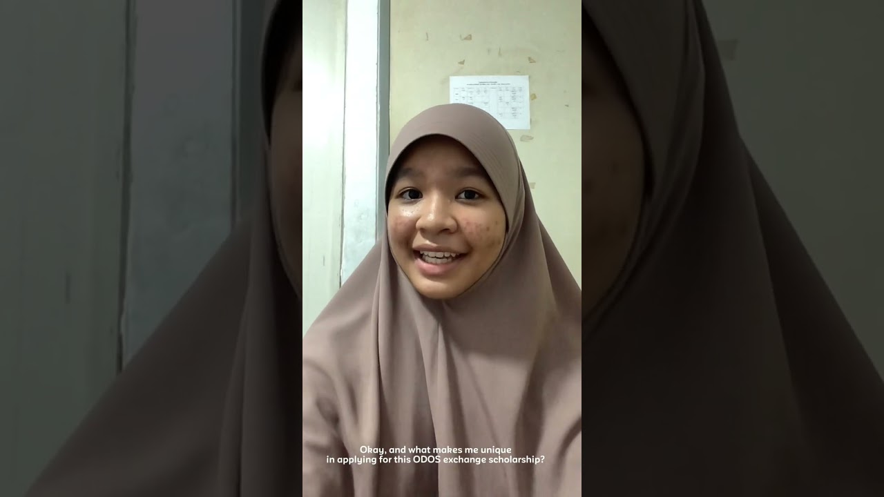 Self-introduction for ODOS EXCHANGE SCHOLARSHIP