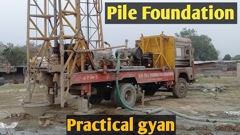 Piling Work/Foundation || Cast Insitu Pile || TMR Machine || Civil Engineering