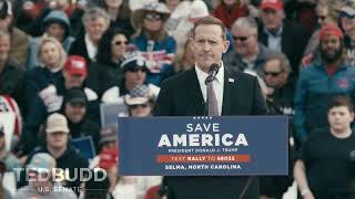 Ted Budd Save America Rally Speech
