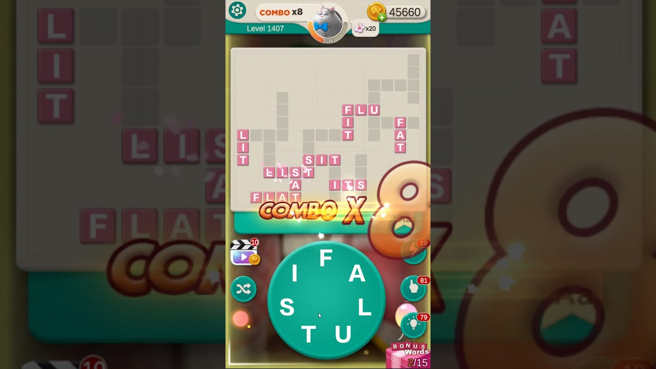 WORD VILLAS level 1407