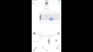How to use Musical Notation Stickers for iMessage