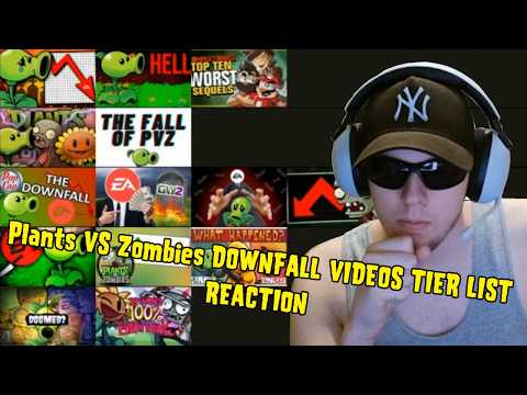 Mason's Reacts - Episode 51: Plants VS Zombies DOWNFALL VIDEOS TIER LIST (By GNVS)