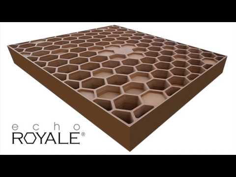 Echo Royale - Hexagon QRD Diffusor - raumecho