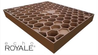 Echo Royale - Hexagon QRD Diffusor - raumecho