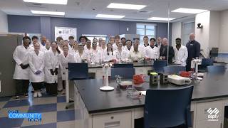 STEM lab for high school students at Lackawanna College