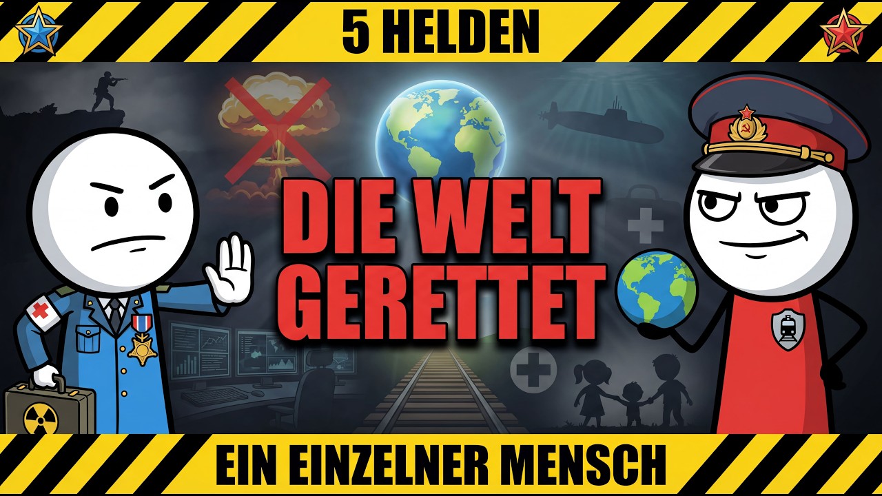 5 MAL wo ein EINZELNER MENSCH die Welt rettete