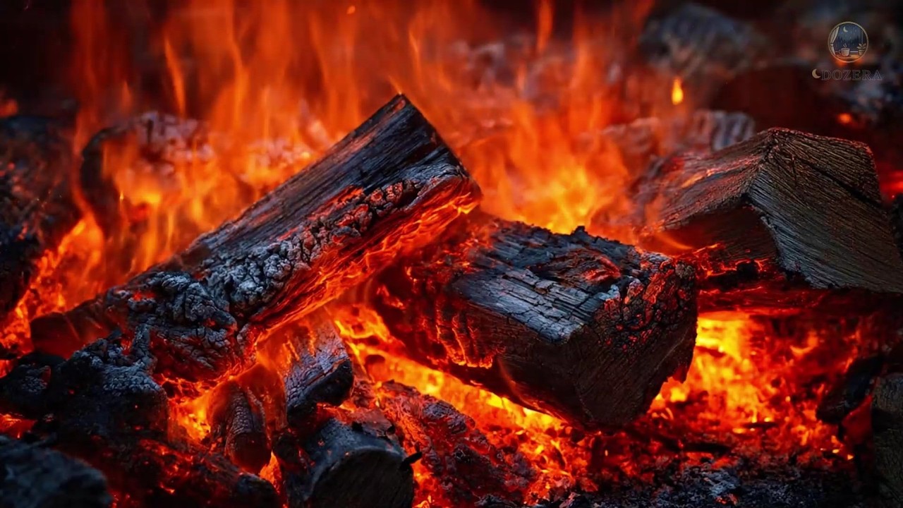 🔥 Best Fireplace with Crackling Fire Sounds | Cozy Fireplace Ambience ASMR