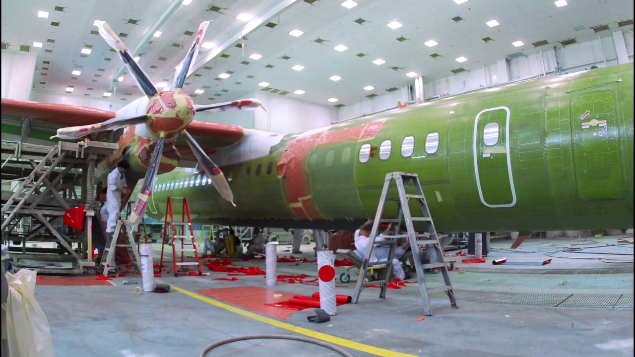 Bombardier Q400 aircraft - Jambojet