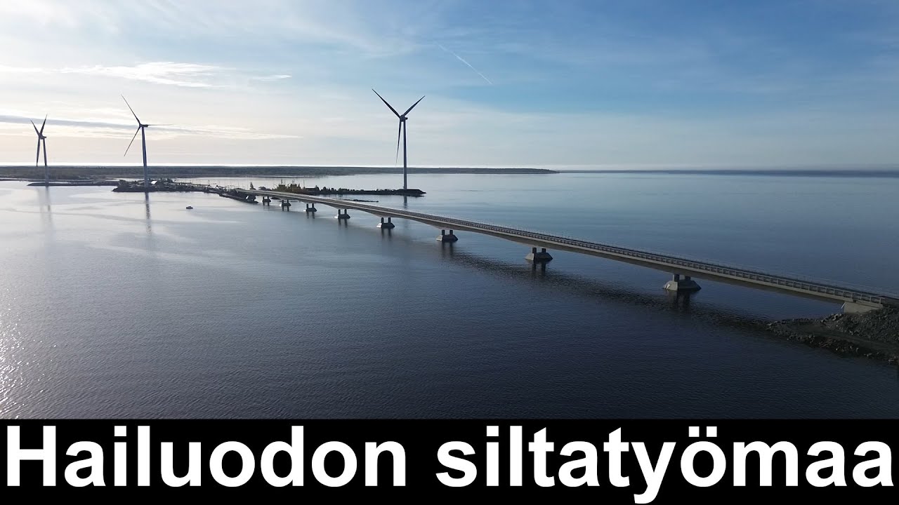 Hailuodon siltatyömaa 27.9.2025