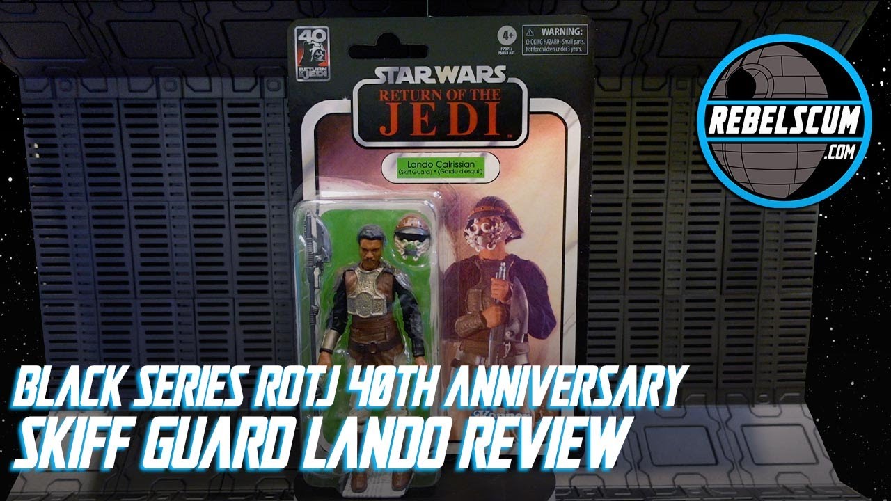 Hasbro Star Wars The Black Series 6 Lando Calrissian (Skiff Guard Disguise) Figure