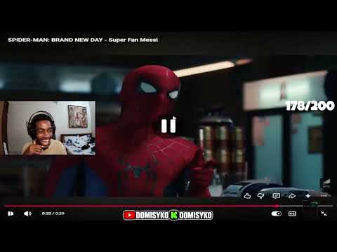 MESSI IN SPIDERMAN!!!!...