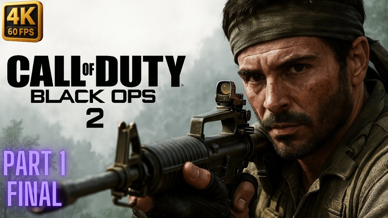 Call Of Duty Black Ops 2 Gameplay Part 2 Final Walkthrough (4K 60FPS ...