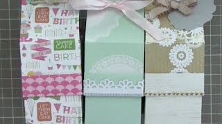 0343 とっても簡単牛乳パック型のギフトボックスです！可愛い小物入れを作ってみましょう。