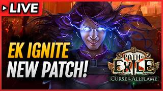 POE 3.29🔴NEW Patch - NEW Farm? - IGNITE EK Elementalist Build🔴Path of Exile
